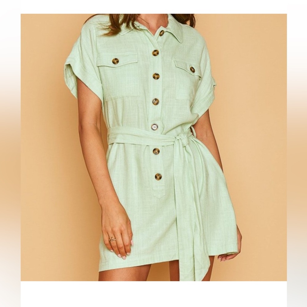 XS, Lost and Wander, mint dress, New With Tags